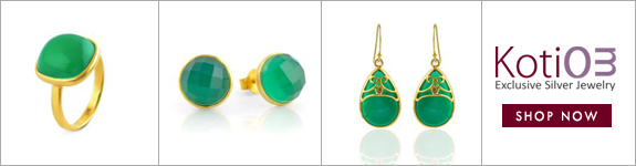 Green onyx jewelry